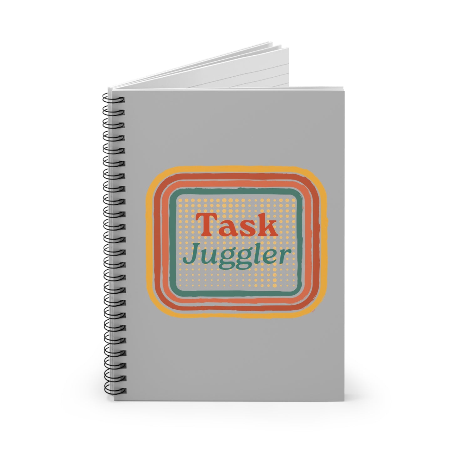 Task Juggler Spiral Notebook - Ruled Line