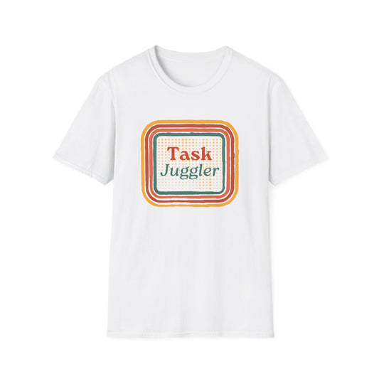 Task Juggler Unisex Softstyle Short Sleeve T-Shirt